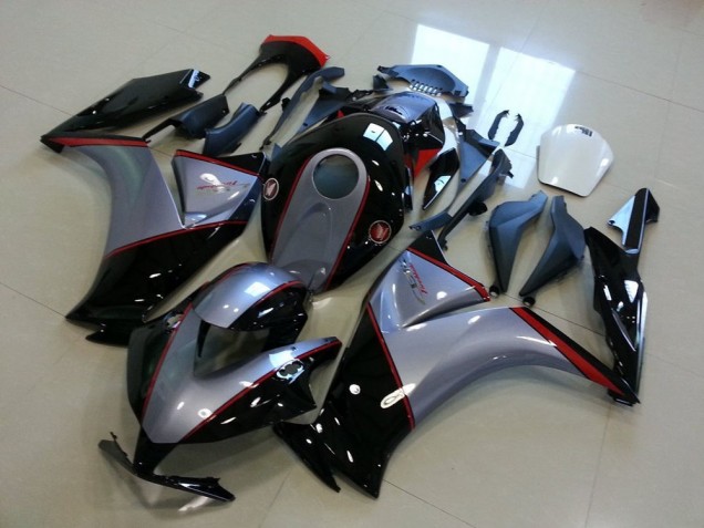 Preisgünstige Honda CBR 1000 RR 12-16 Verkleidungen - Schwarz Grau