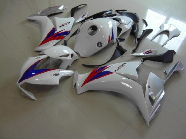 Preisgünstige Honda CBR 1000 RR 12-16 Verkleidungen - Weiß Rot Blau HRC