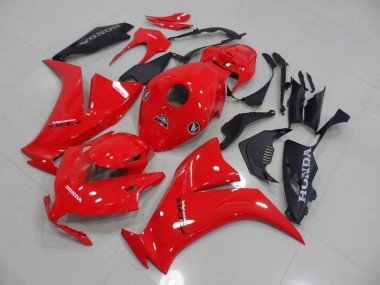 Preisgünstige Honda CBR 1000 RR 12-16 Verkleidungen - Rot und Matt Schwarz