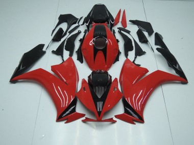Preisgünstige Honda CBR 1000 RR 12-16 Verkleidungen - Rot Schwarz ohne Aufkleber