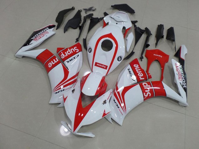 Preisgünstige Honda CBR 1000 RR 12-16 Verkleidungen - Rot Weiß Supreme Preisgünstige Honda CBR 1000 RR 12-16 Verkleidungen - Rot Weiß Supreme