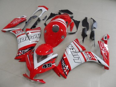 Preisgünstige Honda CBR 1000 RR 12-16 Verkleidungen - Rot Liverpool 45