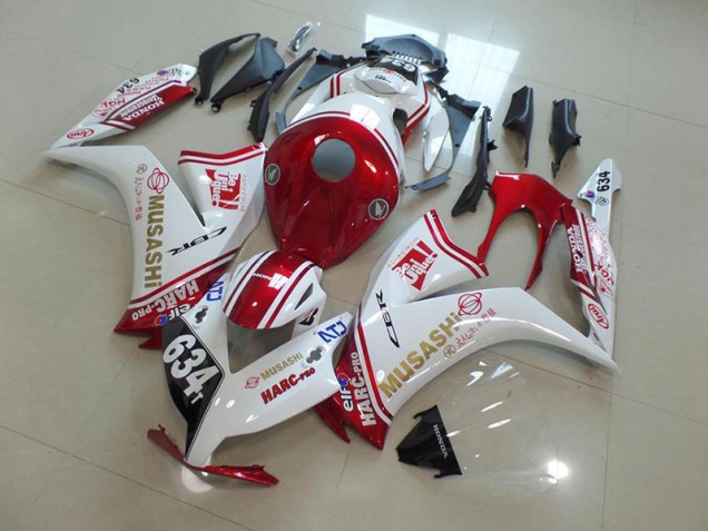 Preisgünstige Honda CBR 1000 RR 12-16 Verkleidungen - Rot Musashi Preisgünstige Honda CBR 1000 RR 12-16 Verkleidungen - Rot Musashi