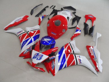Preisgünstige Honda CBR 1000 RR 12-16 Verkleidungen - Rot Weiß Blau HRC 23
