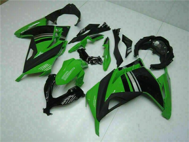 Preisgünstige Kawasaki EX300 13-16 Verkleidung - Blau Schwarz Preisgünstige Kawasaki EX300 13-16 Verkleidung - Blau Schwarz