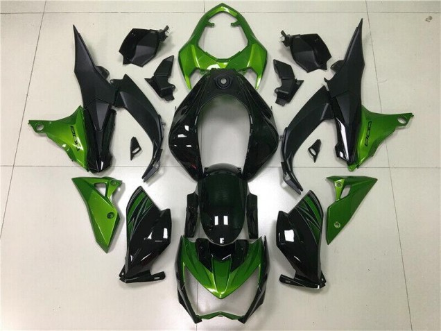 Preisgünstige Kawasaki Z800 13-16 Verkleidung - Grün Schwarz Preisgünstige Kawasaki Z800 13-16 Verkleidung - Grün Schwarz