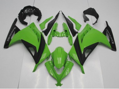 Preisgünstige Kawasaki ZX 300R 13-16 Verkleidungen - OEM Stil Grün