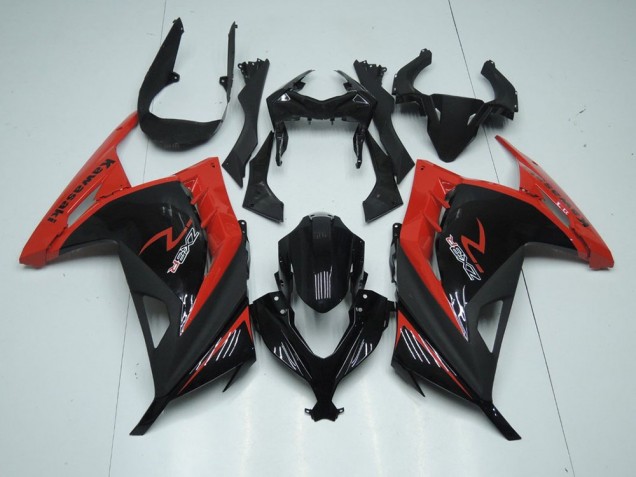 Preisgünstige Kawasaki ZX 300R 13-16 Verkleidung - Rot Schwarz Preisgünstige Kawasaki ZX 300R 13-16 Verkleidung - Rot Schwarz