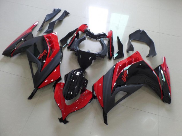 Preisgünstige Kawasaki ZX 300R 13-16 Verkleidungen - Rot Schwarz Preisgünstige Kawasaki ZX 300R 13-16 Verkleidungen - Rot Schwarz