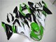 Preisgünstige Kawasaki ZX6R 13-18 Verkleidungen - Grün Weiß Schwarz Preisgünstige Kawasaki ZX6R 13-18 Verkleidungen - Grün Weiß Schwarz