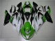 Preisgünstige Kawasaki ZX6R 13-18 Verkleidungen - Grün Weiß Schwarz Preisgünstige Kawasaki ZX6R 13-18 Verkleidungen - Grün Weiß Schwarz