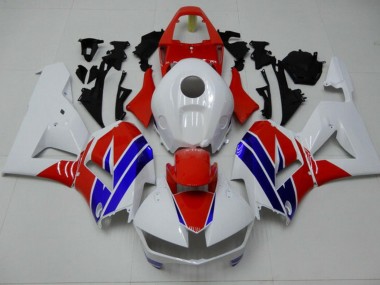 Preisgünstige Honda CBR 600 RR 13-23 Verkleidungen - Weiß Blau Rot