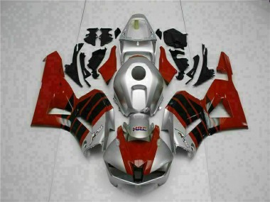 Preisgünstige Honda CBR 600 RR 13-23 Verkleidungen - Rot Silber