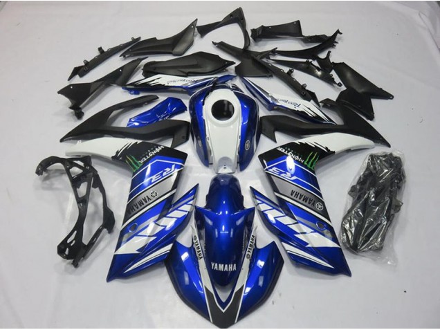 Preisgünstige Yamaha R3 15-22 Verkleidungen - Monster Blau