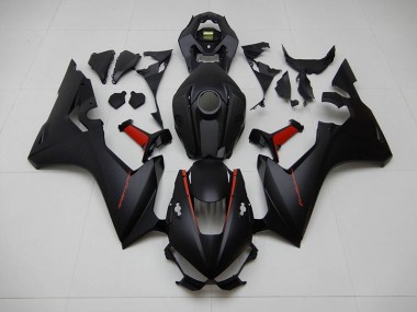 Preisgünstige Honda CBR 1000 RR 17-23 Verkleidungen - Schwarz mit roter Fireblade