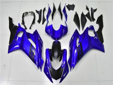 Preisgünstige Yamaha R6 17-23 Verkleidungen - Blau Schwarz